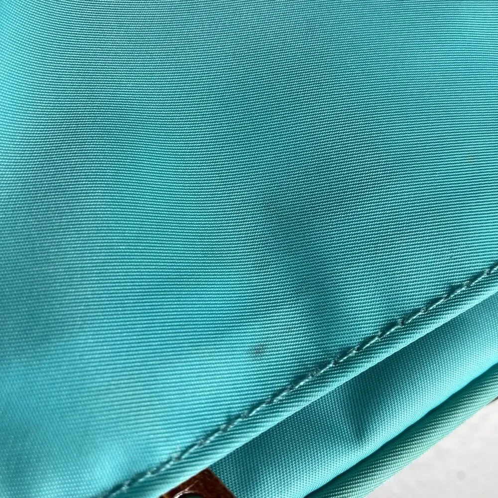 Samantha Brown Backpack Carry On Laptop Luggage Bag Travel Tote Purse Blue Croc
